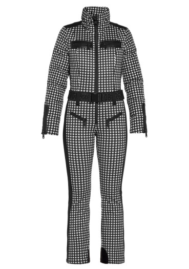 szczegóły Goldbergh Starstruck Ski Jumpsuit Black/White