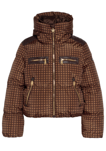 szczegóły Goldbergh Track Ski Jacket Dark Brown