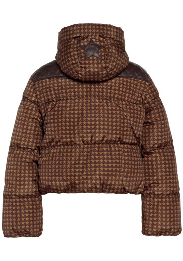 szczegóły Goldbergh Track Ski Jacket Dark Brown