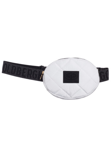 szczegóły Damska torebka nerka Goldbergh French Fanny Bag White