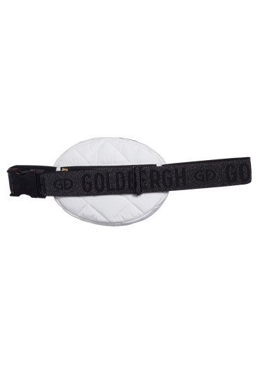 szczegóły Damska torebka nerka Goldbergh French Fanny Bag White