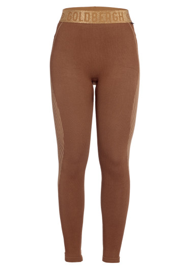 szczegóły Damskie spodnie Goldbergh Furious Baselayer Pants Mocha