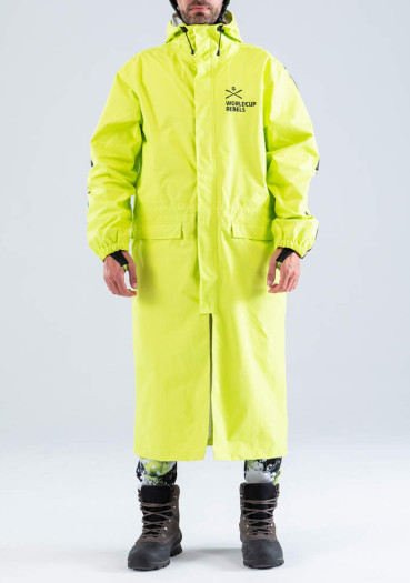 szczegóły Head Race Rain Coat Men Yellow