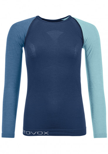 detail Ortovox 120 Competition Light Long Sleeve W petrol blue