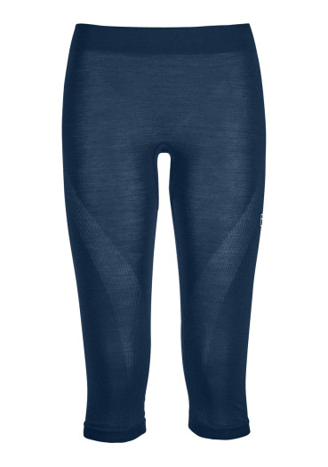 szczegóły Spodnie krótkie Ortovox 120 Competition Light Short Pants w kolorze Petrol Blue