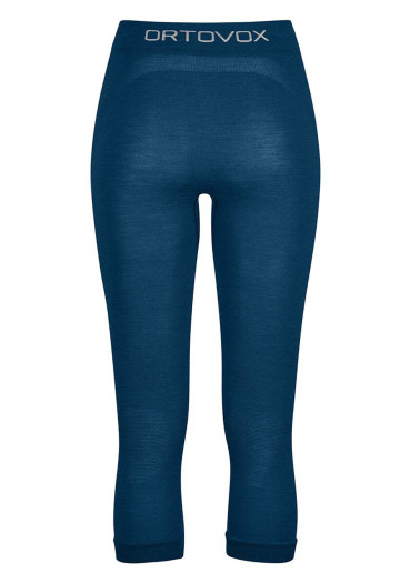 szczegóły Spodnie krótkie Ortovox 120 Competition Light Short Pants w kolorze Petrol Blue