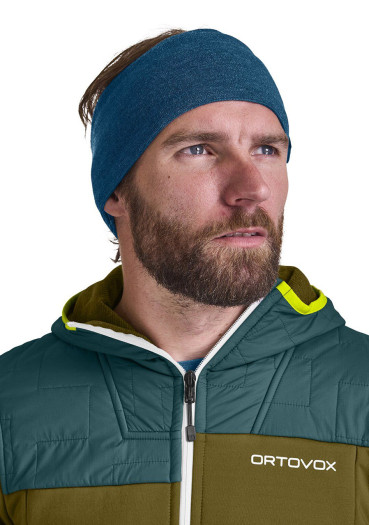 szczegóły Čelenka Ortovox Wonderwool Headband Mountain Blue 