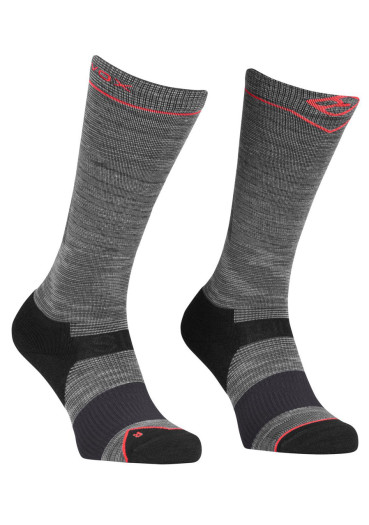 szczegóły Dámské podkolenky Ortovox Ski Tour Light Compression Long Socks W Iron Grey Blend