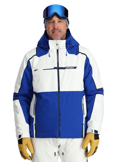 szczegóły Kurtka męska Spyder-M TITAN JACKET-ELECTRIC BLUE