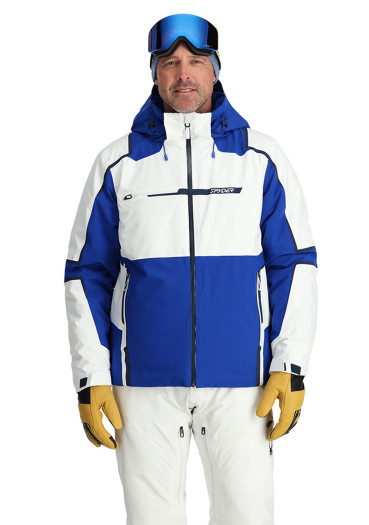 szczegóły Kurtka męska Spyder-M TITAN JACKET-ELECTRIC BLUE