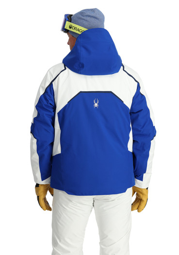 szczegóły Kurtka męska Spyder-M TITAN JACKET-ELECTRIC BLUE