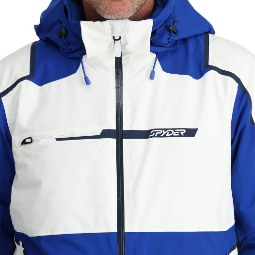 szczegóły Kurtka męska Spyder-M TITAN JACKET-ELECTRIC BLUE