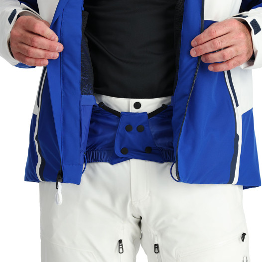szczegóły Kurtka męska Spyder-M TITAN JACKET-ELECTRIC BLUE