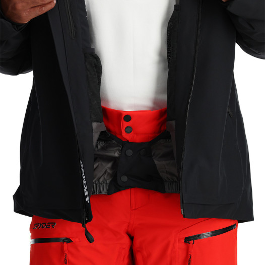 szczegóły Spyder-M LEADER JACKET-BLACK
