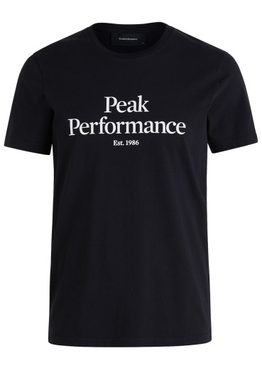 szczegóły Peak Performance M Original Tee Black
