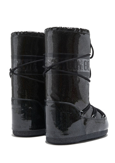 szczegóły Moon Boot Icon Glitter, 001 Black