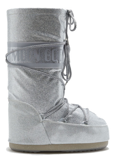szczegóły Dámské boty Moon Boot Icon Glitter 002 Silver