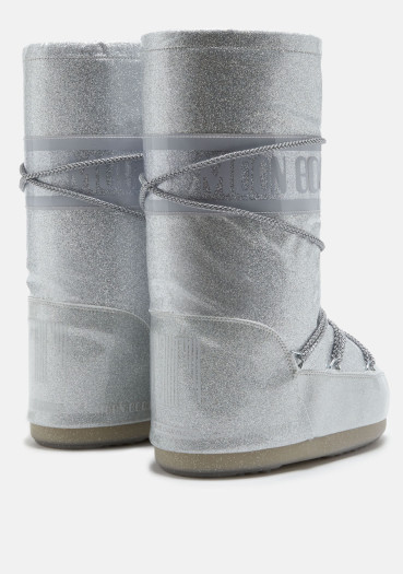 szczegóły Dámské boty Moon Boot Icon Glitter 002 Silver