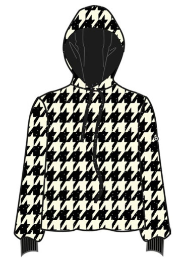 szczegóły Dámský svetr s kapucí Newland N4 6403/121 Lady Sweater