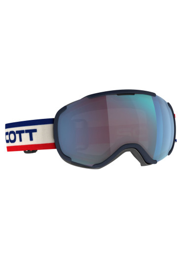 szczegóły Scott Faze II beige/blue enhancer blue chrome