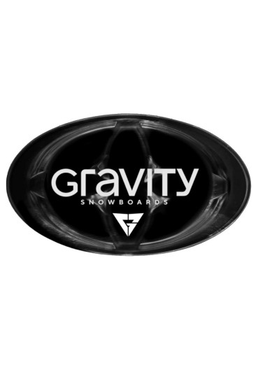 szczegóły Gravity Logo Mat Black/White Grip