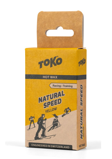 szczegóły Toko Natural Speed – Żółty wosk poślizgowy (40 g)