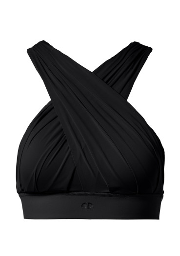 szczegóły Goldbergh Drape Bra Black