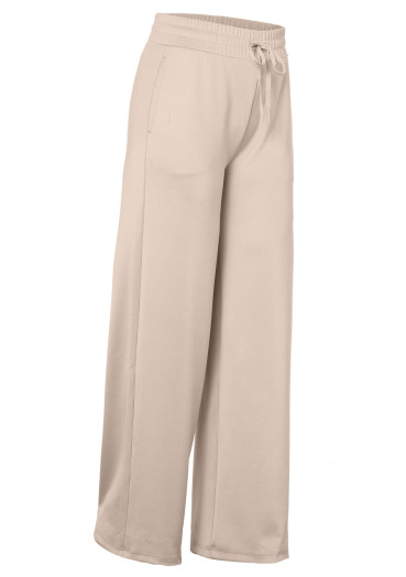 szczegóły Goldbergh Rosa Long Pants White Sand