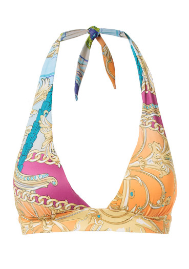 szczegóły Goldbergh Tan Bikini Top Miami Magic