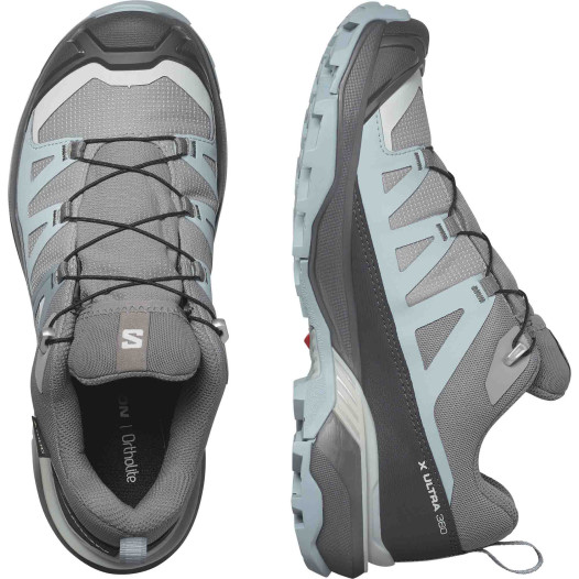 szczegóły Damskie buty Salomon X ULTRA 360 GTX W – Shell Pink / Trooper / Aromatic