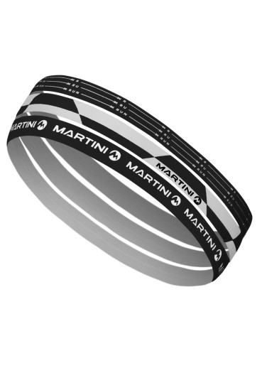 szczegóły Martini Trailbuddy Hairband Uni black/white