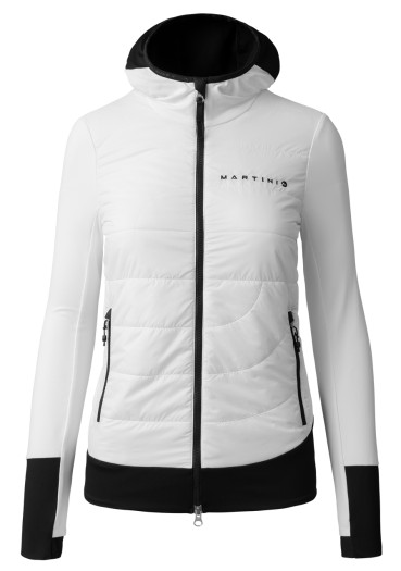 szczegóły Martini Via Hybrid Jkt Primaloft® Gold W white/black