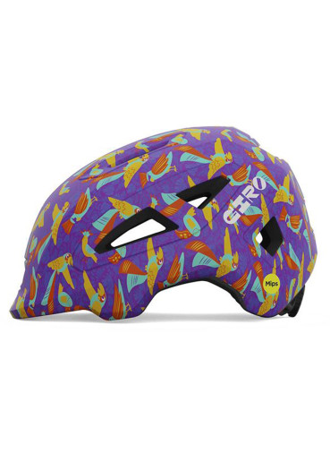 szczegóły Dziecięcy kask rowerowy GIRO Scamp II Mat Purple Libre