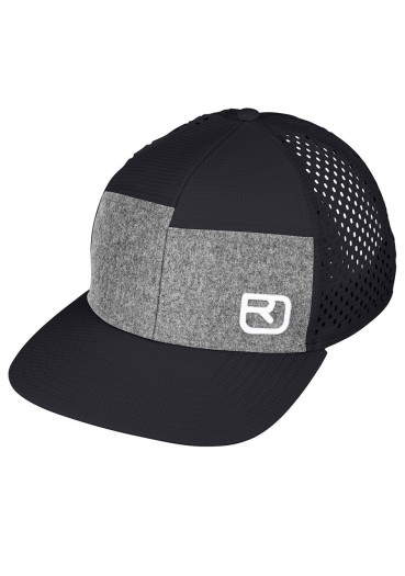 szczegóły Pánská kšiltovka Ortovox Logo Air Trucker Cap Black Raven  