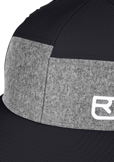 szczegóły Pánská kšiltovka Ortovox Logo Air Trucker Cap Black Raven  