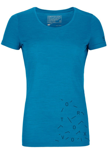 szczegóły Dámské triko Ortovox 150 Cool Lost Ts W Heritage Blue