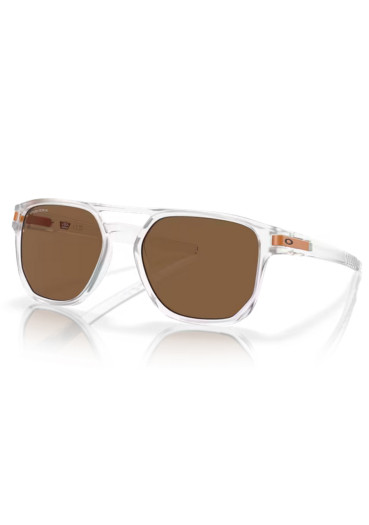 szczegóły Oakley 9436-1154 Latch Beta Matte Clr w/ Prizm Brnze