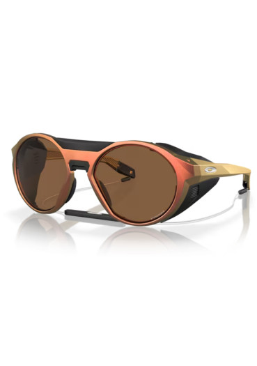 szczegóły Okulary przeciwsłoneczne Oakley Clifden – Red/Gold Colorshift z soczewkami Prizm™ Bronze
