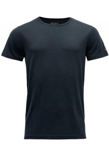szczegóły Pánské triko Devold Breeze Merino 150 T-Shirt Man Ink