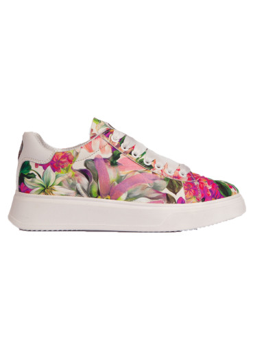 szczegóły Nis 2329382P/2 Sneaker Pelle Stam. Fuchsia
