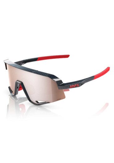 szczegóły 100% SLENDALE - Gloss Crabon Fiber - HiPER Crimson-Silver Lens