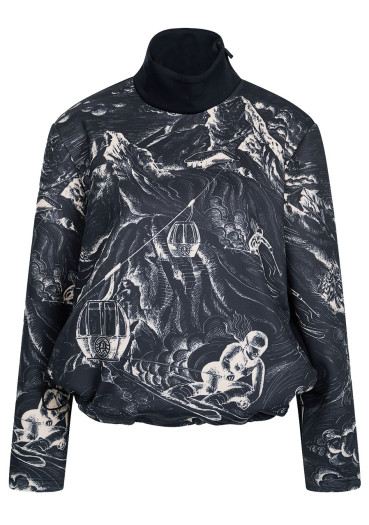 szczegóły Dámská mikina Sportalm 1824008665 Black