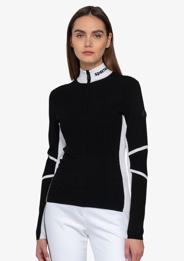 szczegóły Dámský svetr Sportalm 1824507651 Black