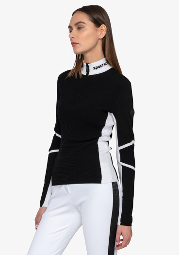 szczegóły Dámský svetr Sportalm 1824507651 Black