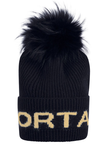 szczegóły Dámská čepice Sportalm 1829818716 Black/Ice Gold