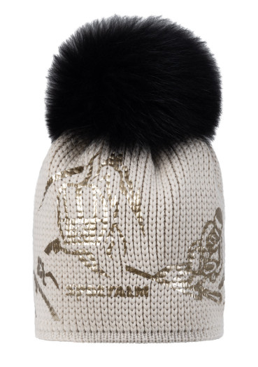 szczegóły Dámská čepice Sportalm 1829826682 Silver Cloud