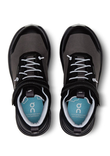 szczegóły Dziecięce buty On Running Cloudhero Mid WP, Eclipse/Black