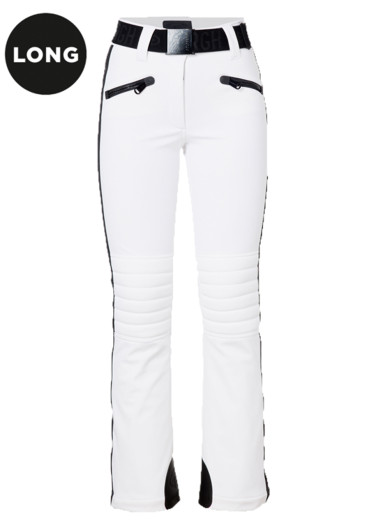 szczegóły Damskie spodnie Goldbergh Slalom LONG Ski Pants White