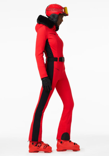 szczegóły Goldbergh Parry Faux Border Ski Suit Flame