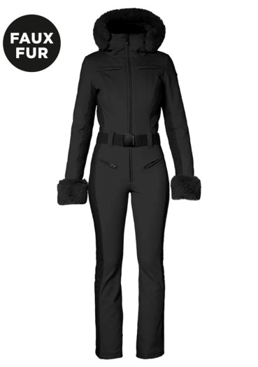 szczegóły Goldbergh Angele Faux Border Ski Suit Black